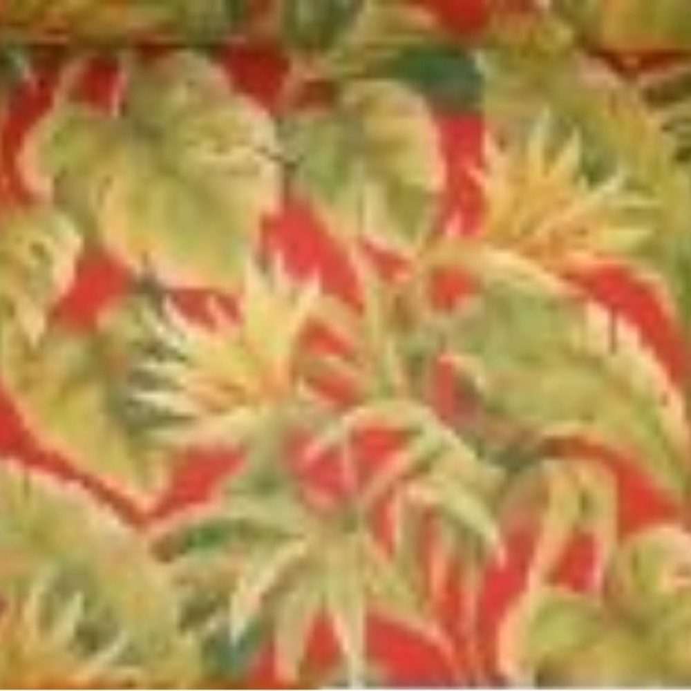 8 Yards Outdoor Fabricut Chippewa Poppy Fabric
